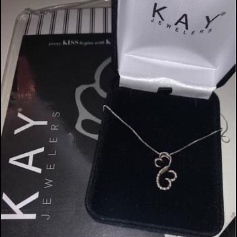 Kay Jewelers Jane Seymour Open Heart Necklace